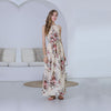 Plus Size Bohemian Women Summer Beach Dress 2019 Boho Long Ladies Dresses For Woman Casual Chiffon Sundress Floral Maxi Frocks